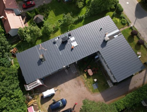 Omakotitalon kattoremontti Hyvinkäällä